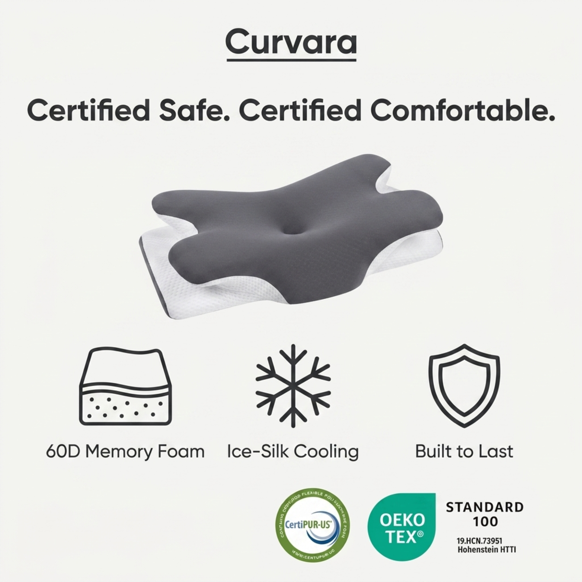 Curvara Cervical Pillow