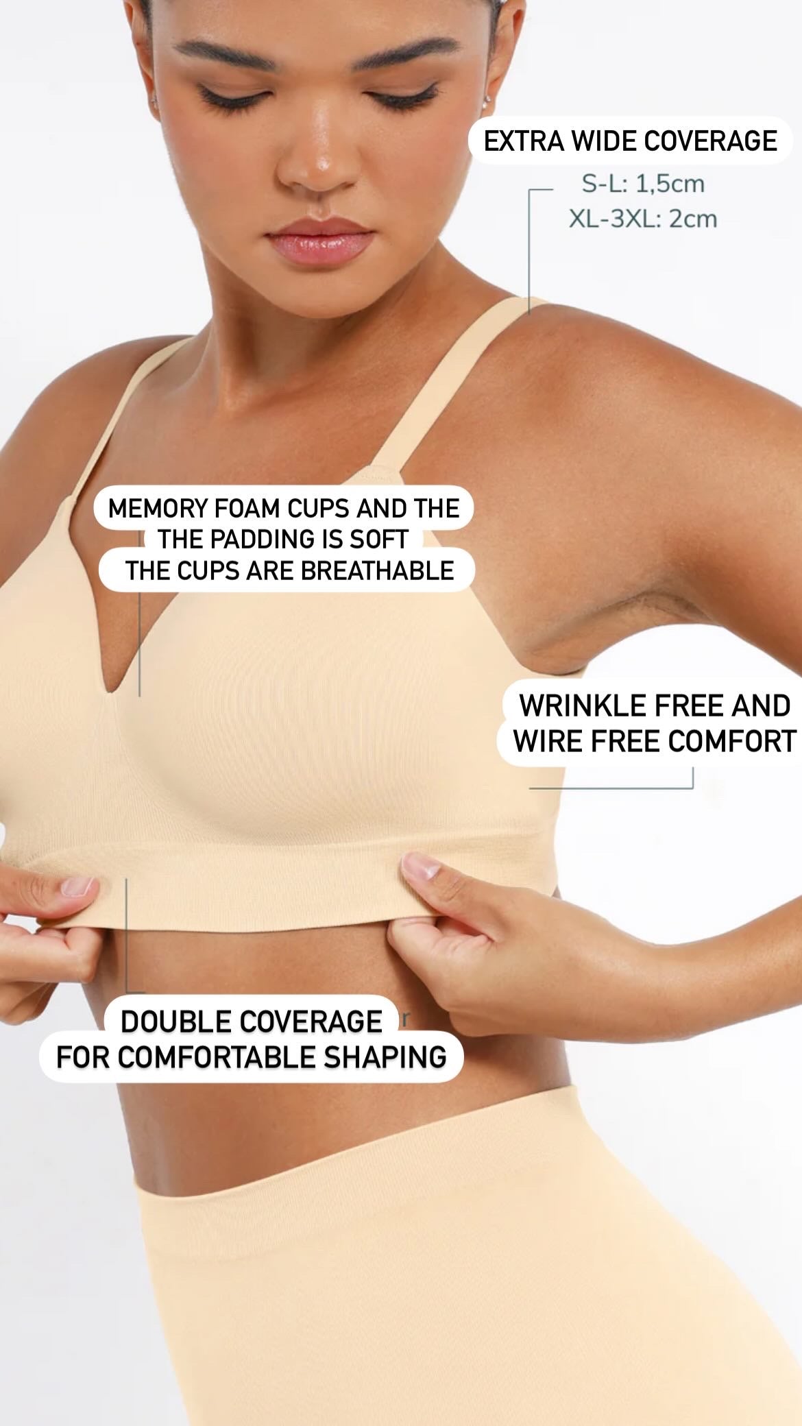 TrueLift Wireless Bra