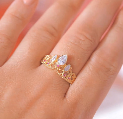 ENCHANTESS™ - Adjustable Crown Ring (80% OFF TODAY ONLY)