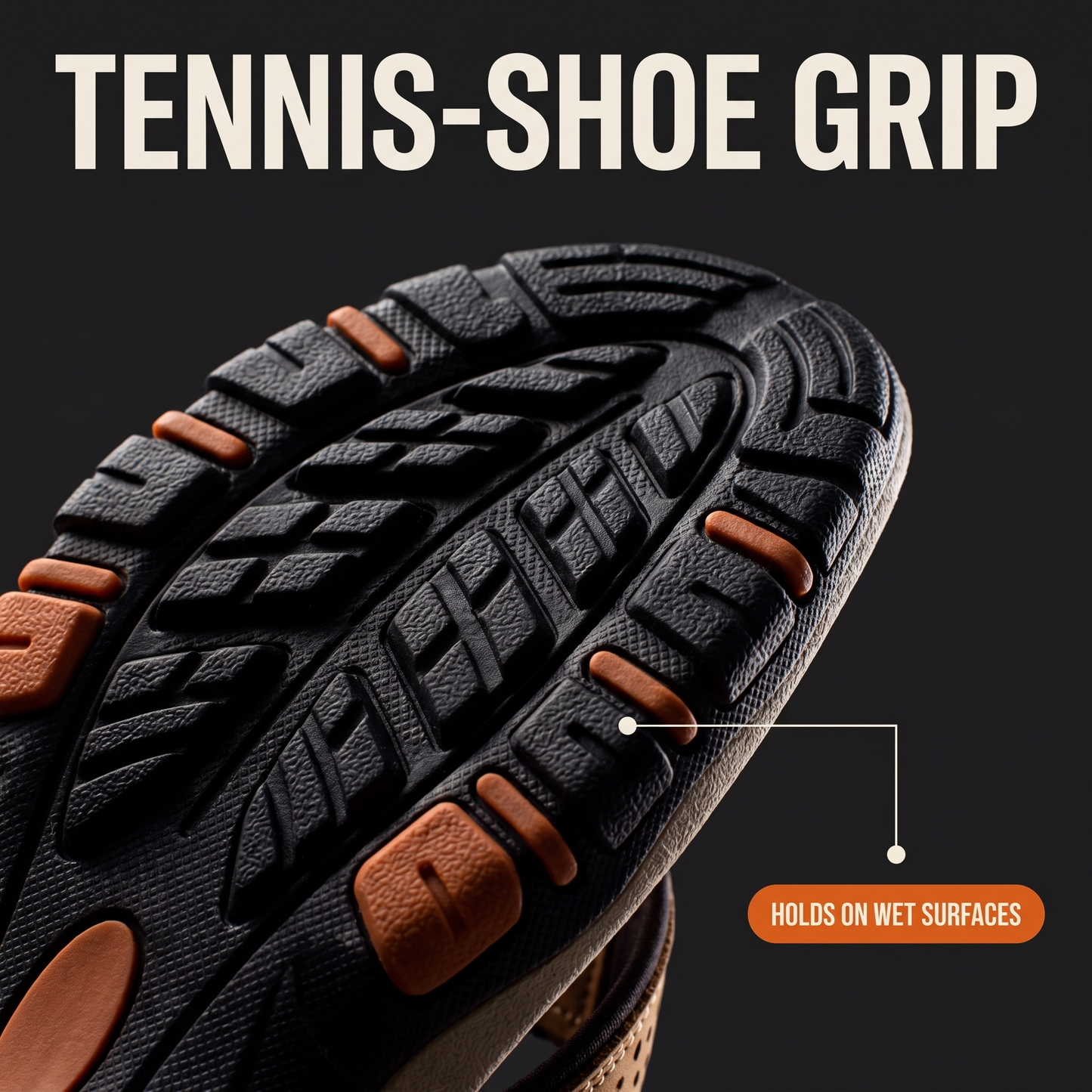 GripTide Men's Sport Flip-Flops