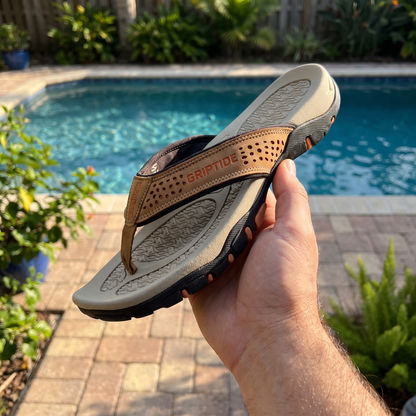 GripTide Men's Sport Flip-Flops