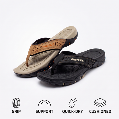 GripTide Men's Sport Flip-Flops